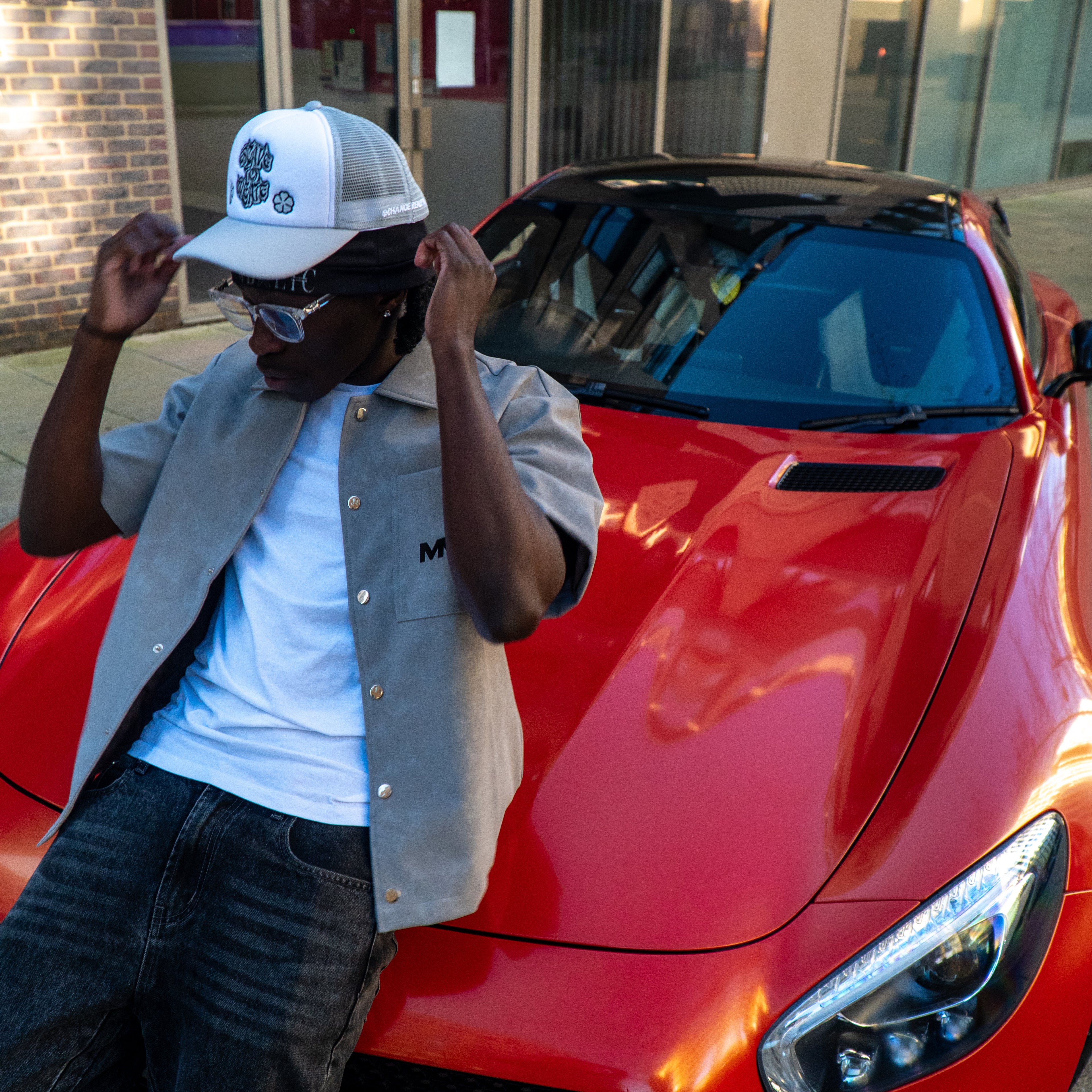 Distance grey over-shirt - MM Limited edition