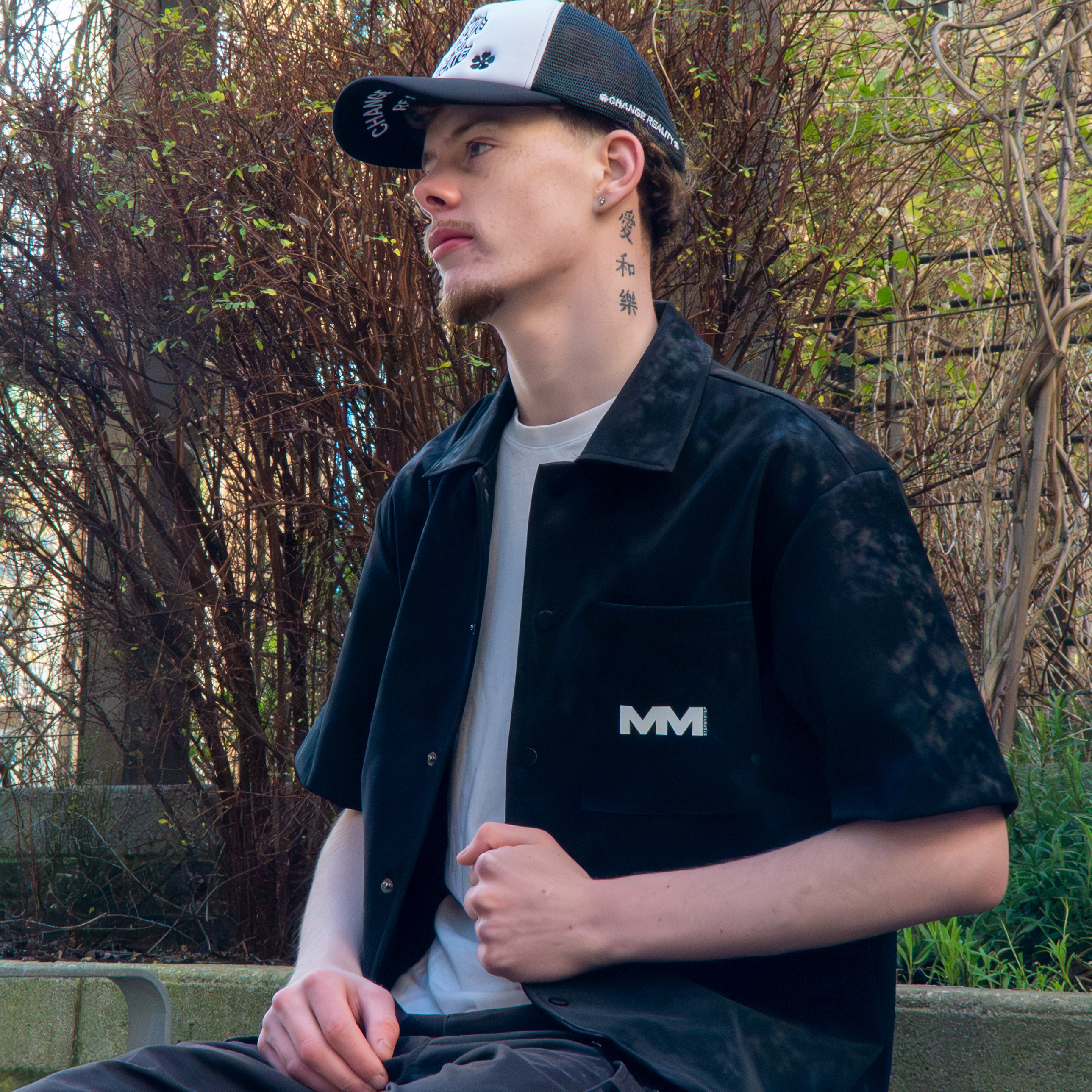 Core black over-shirt - MM Limited edition