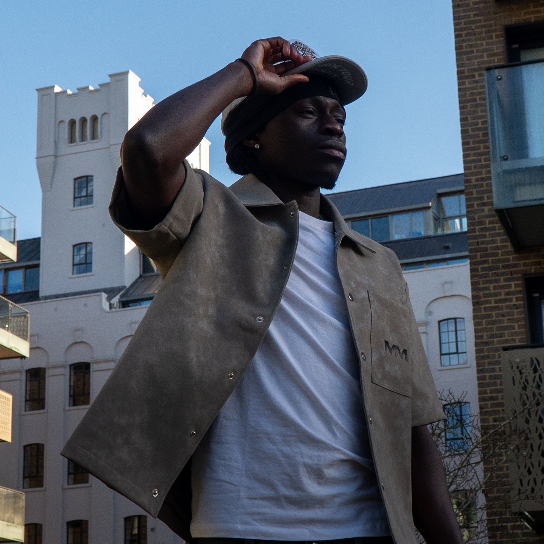 Distance grey over-shirt - MM Limited edition